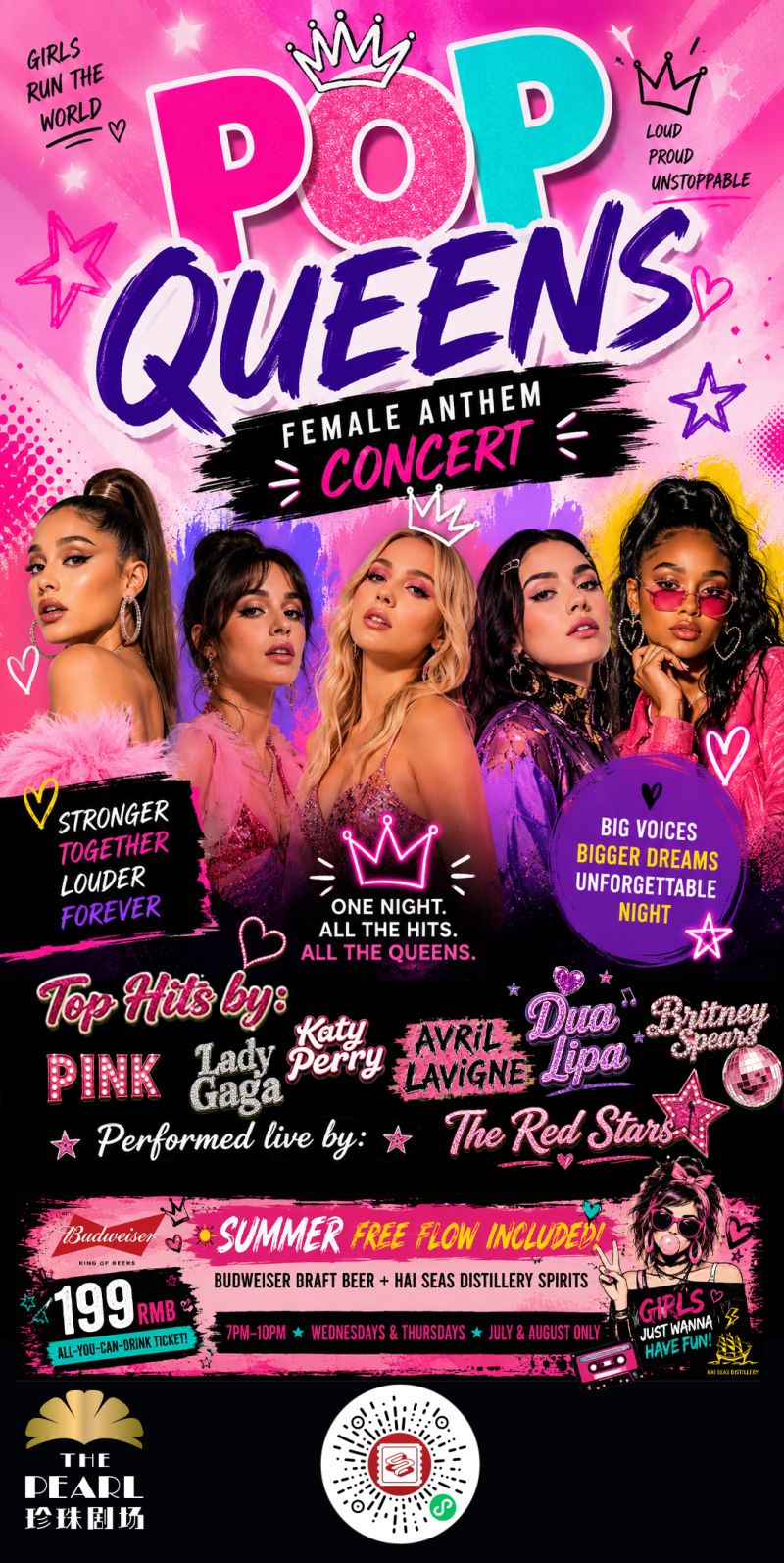 Pop Queens - Female Anthem Concert