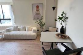 Short term Big French Window bright modern stylish 1 br golden location M7/2/14 Jing'an Temple 