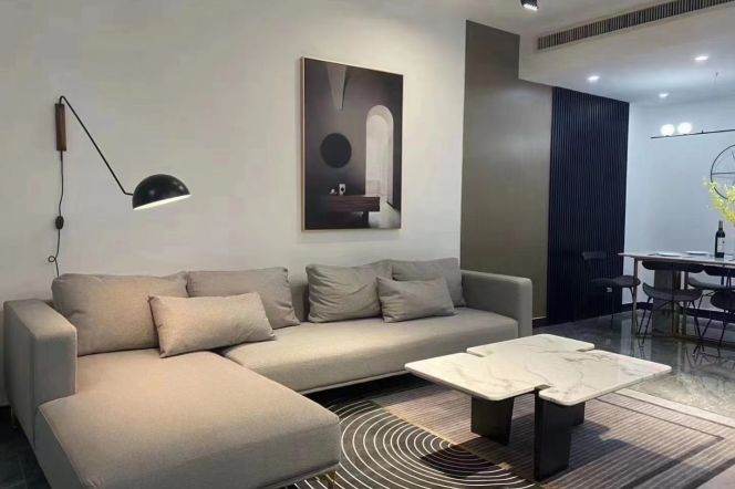Modern decoration 3brs with floor heating and balcony belong to Tianzifang area 