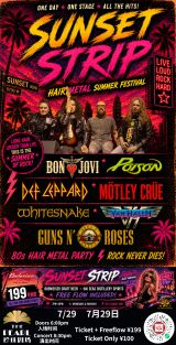 Sunset Strip – Hair Metal Summer Festival