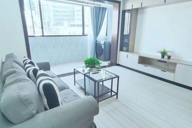 zhongshan park elevator 1BR/big living room@L2/3/4