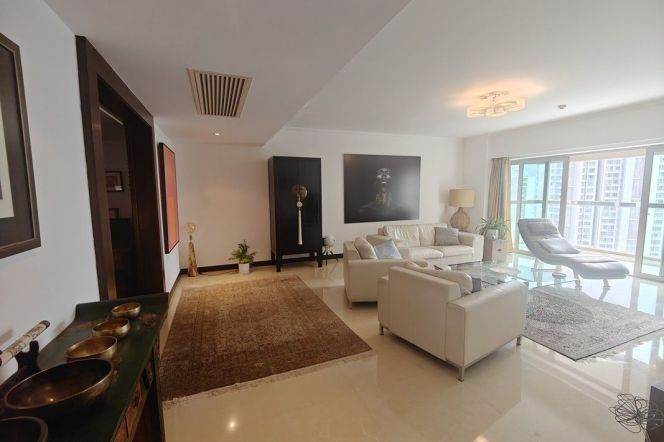 modern big 3brs plus study nice river view open balcony beside Huang pu river 34K
