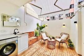 Nice yard 1Br/1Lr/1Bt apt nr Jiangsu rd,M2/11
