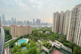 modern 2brs big open balcony nice river view beside Huang pu river,IFC ,line 2,9,14 only 21K