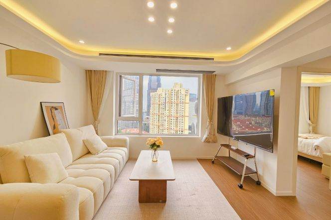 3 Brs, 2 Baths, Floor heating/Central ac/Oven/Dish washer, 130 sqm @ Shangcheng metro L9