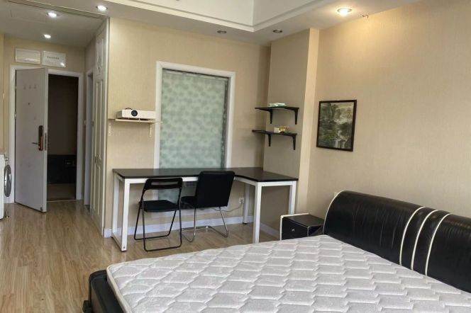 1Studio with elevator near line 7 and convenient to Shanghai Uni can long and short lease