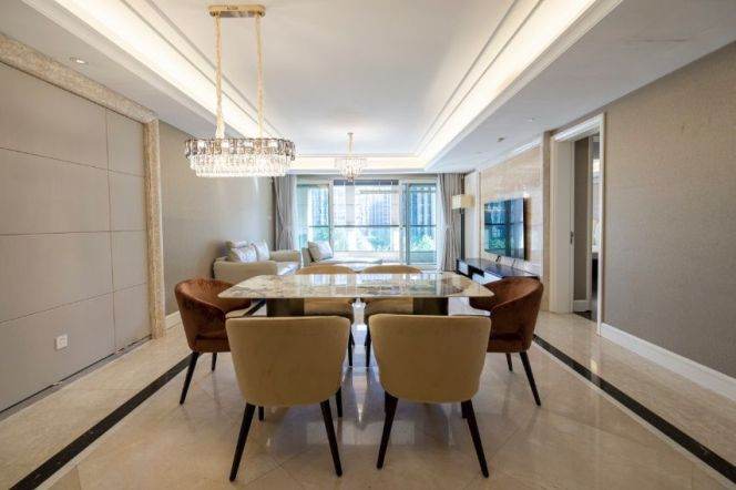 modern big 3brs floor heating balcony beside Huang pu river line 4 