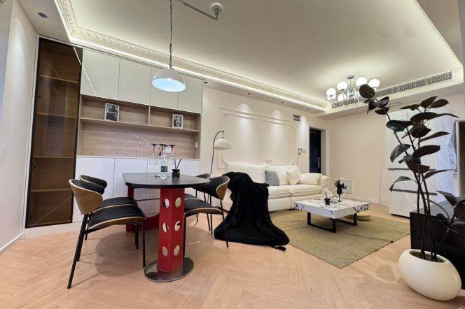 Nice 2bedrooms apt +Floor heating+Central AC+Dishwasher @Jiaotong University