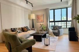 modern 3brs floor heating nice balcony nice view beside Su zhou river only 22K