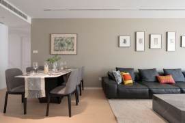 modern big 3brs plus study floor heating modern furniture near Xujiahui line 1,9,11