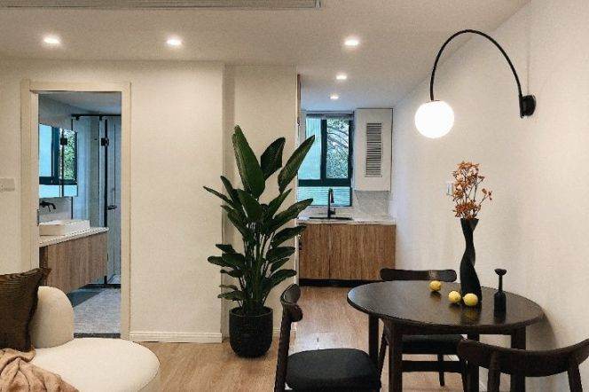 1BR with elevator, Zhongshan West Road, 3-min walk to Line 3/4/9 Yishan Road Station