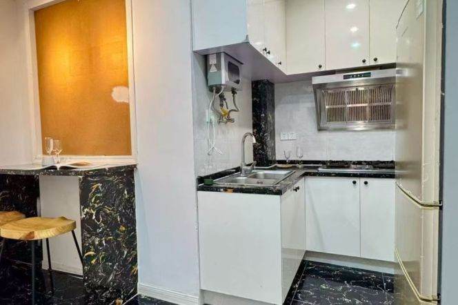 Modern 1br/2living & oven @Jiaotong Univer & Line 10/11