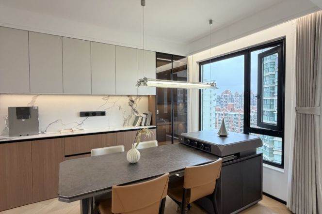 modern brand new 3brs floor heating modern furniture near line 2,15 Su zhou river 