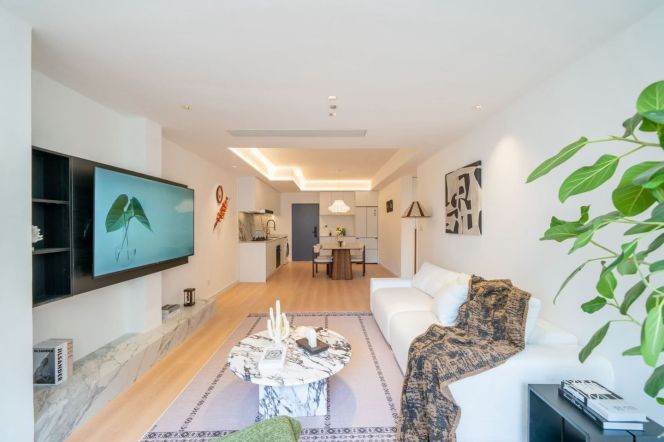 1 Big Br, 1 Living room, Central ac/Oven/Dish washer, 90 sqm@ Jiaotong uni L10&11