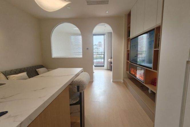 Tongji Garden -1bed - bright- elevator - convenient location-Line 7 Changping Road 