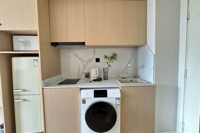 Tongji Garden -1bed -elevator- bright -convenient location-Kangding Road 