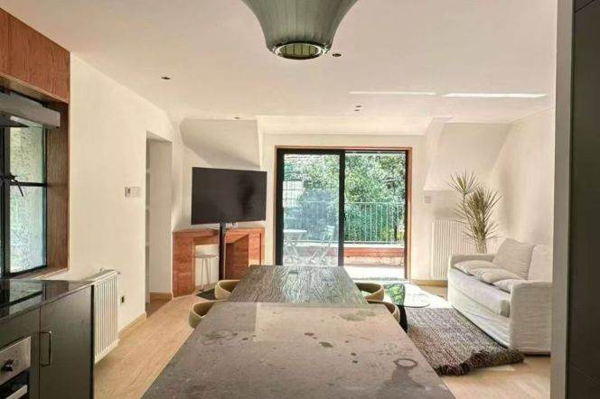 Jiangsu rd 1+1BR with terrace