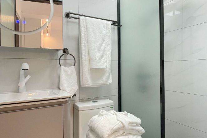 Really Bright&Modern&Spacious Elevator 1Bdr 1Bath Apt+Jing An Temple Metro