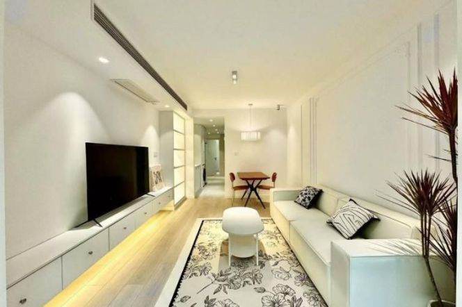 Nice one bedroom Apt+central AC+oven+dryer@ Zhongshan Park