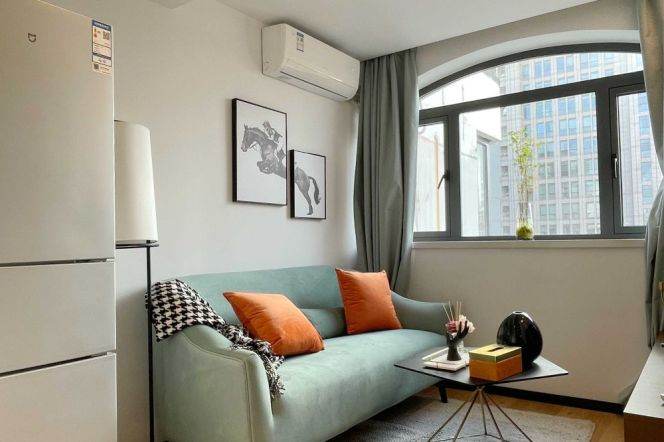 Really Bright&Modern&Spacious Elevator 1Bdr 1Bath Apt+Jing An Temple Metro