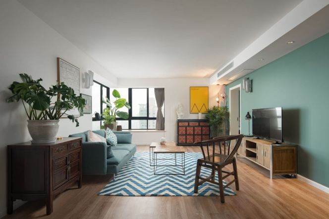 180sqm Square Layout 3-Bedroom with Panoramic Garden View at Wukang rd Apartment 