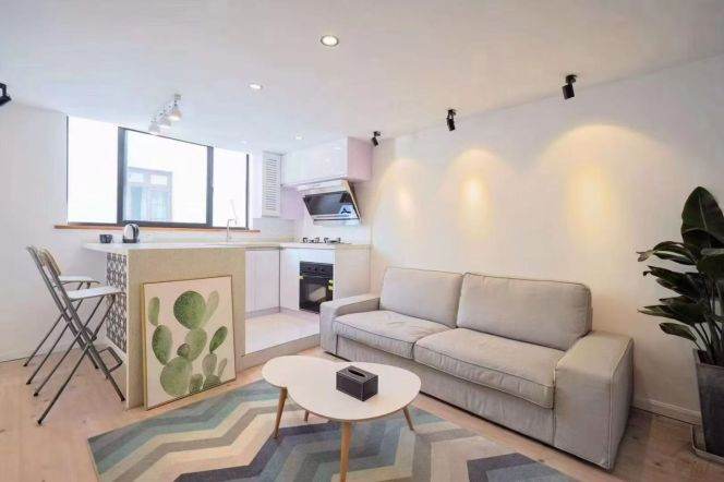 South Shanxi rd 1BR with terrace