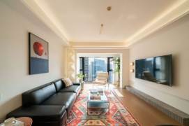 Stylish 2+1BR Bohemian Retro Apartment | Kerry Parkside, Jing’an CBD