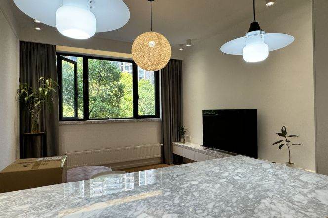 Green view 2Br + open balcony | Wuning rd metro L13/14 | Nice compound 15.4K