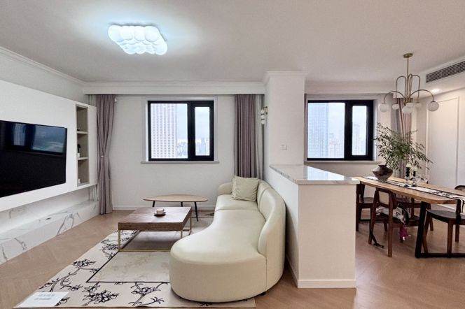 2Bdrs 1Bath/Spacious&New/Line 2/15 Loushanguan Rd/Good View/West Yan'an Rd