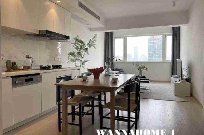 IAPM+Really Bright&Spacious&Modern 3Bdrs 1Bath Apt+Top Compound+Stunning View
