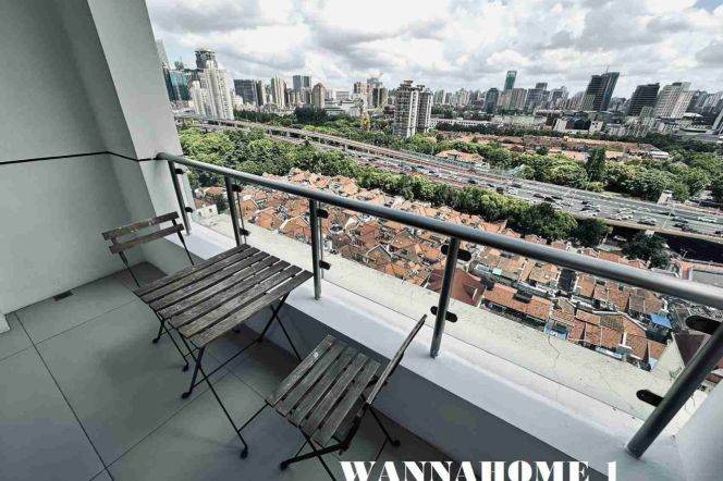 Large 2 Balconies+Modern&Spacious&Bright 2Bdrs 2Baths Apt+Taikoo Hui+Stunning View&Great Compound