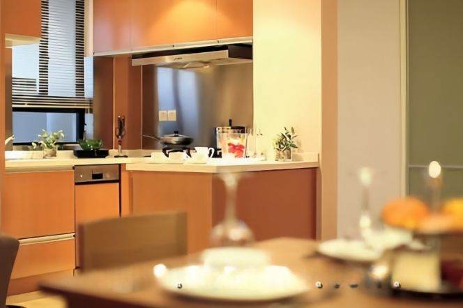 Exquisite 2br serviced apt in Jing'an nr L7 