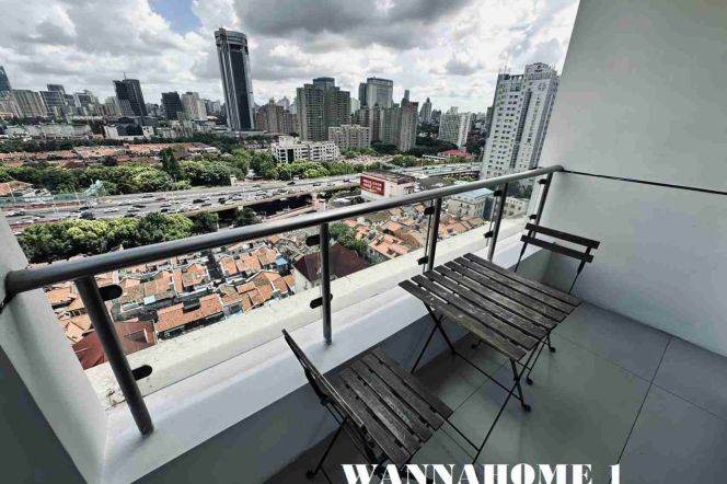 Large 2 Balconies+Modern&Spacious&Bright 2Bdrs 2Baths Apt+Taikoo Hui+Stunning View&Great Compound