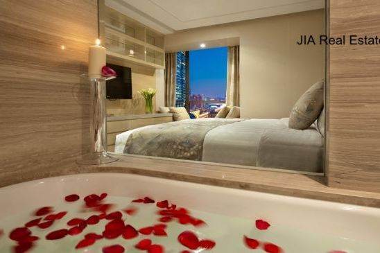 Luxury five-star 1br serviced apt in Jing'an W.Nanjing Rd nr L2,12,13