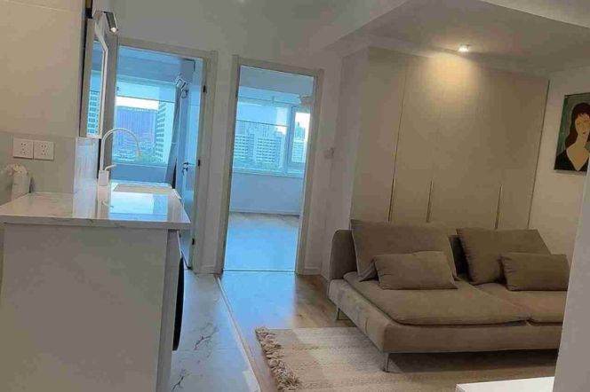 Modern&Really Bright Elevator 2Bdrs 1Bath Apt +L7/9 Zhaojiabang Rd+Stunning View