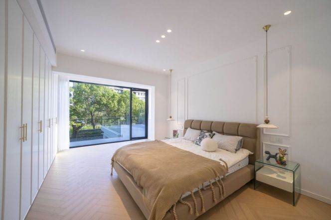 modern big 5brs penhouse floor heating big garden near German school 54K