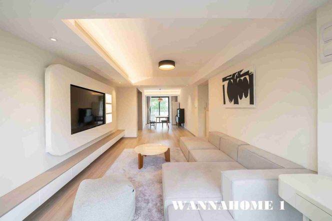 Modern&Bright&Spacious 3Bdrs 2Baths Apt+Great Compound+Suzhou Creek+L13 Jiang Ning Rd