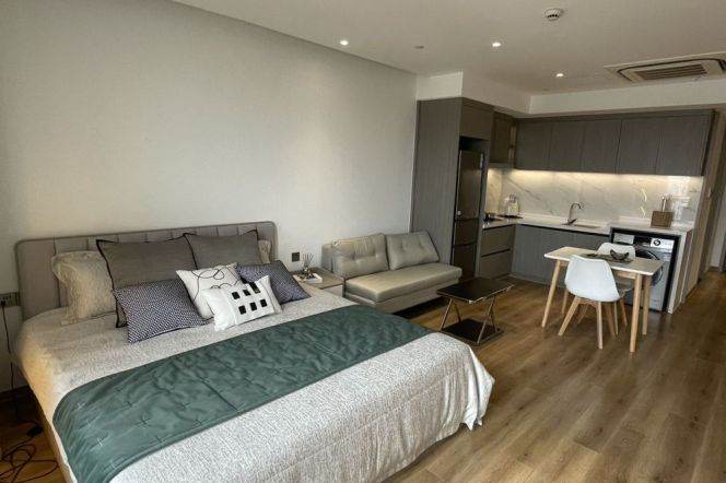 1br, 6stops to JingAn temple station, subway L7 , New, Malls, 6.5k