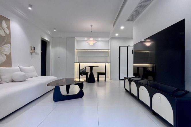 1Bdr 1Bath Apt/Spacious&Bright&Modern/Line 7/13 Changshou Rd/elevator/nice Compound