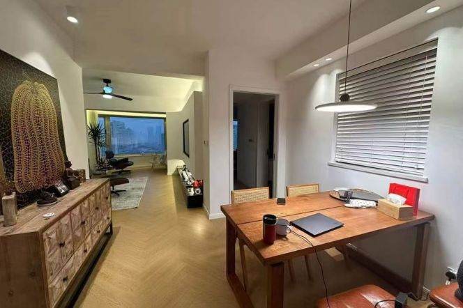 modern 2brs floor heating modern furniture nice view near Jing an temple line 2,7,14 