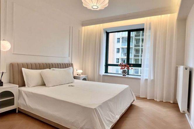 Nice compound/spacious 3br 2lr/elevator/brand furniture,Changfeng Park@L15
