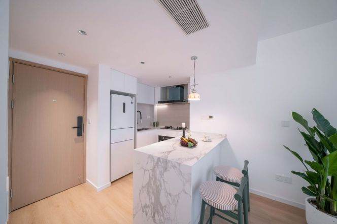 pudong century Avenue 110 sqm 1 br modern Apt for 15.8K
