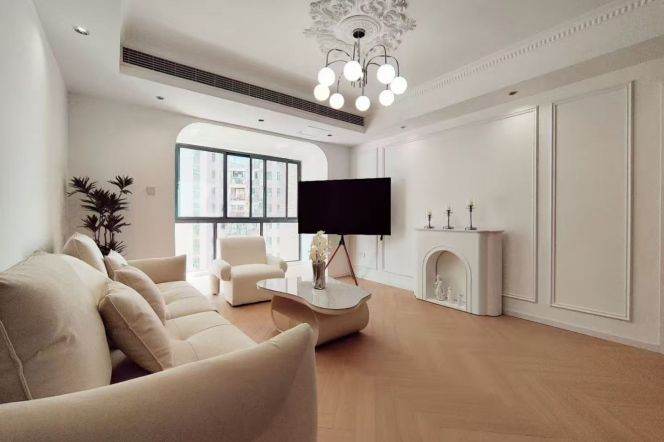modern big 2brs floor heating modern furniture near Huang pu river line 4,8