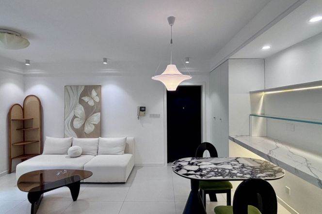 1Bdr 1Bath Apt/Spacious&Bright&Modern/Line 7/13 Changshou Rd/elevator/nice Compound