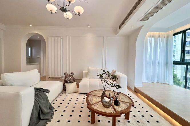 Nice compound/spacious 3br 2lr/elevator/brand furniture,Changfeng Park@L15