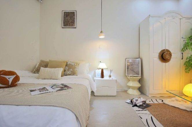 Zhongshan Park/modern 1br 1lr/elevator/nice compound/bright room,@L2/3/4