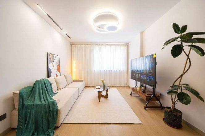 High floor/modern 3br 2baths/Nice compound/NR Jing'an temple,Jiangsu rd@L11/2