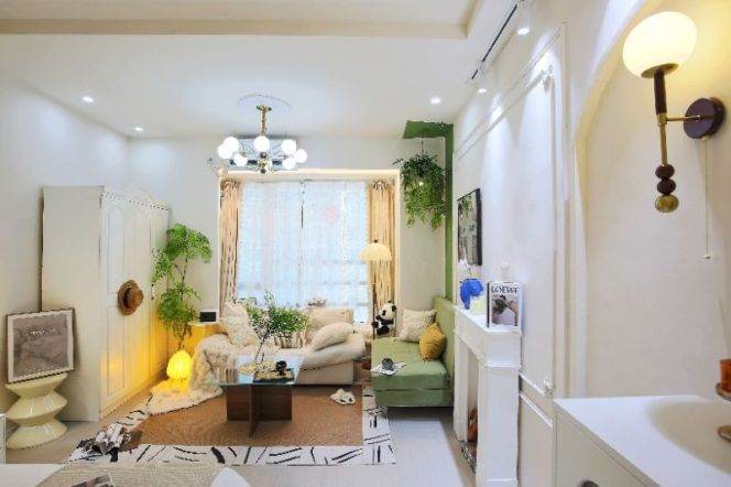 Zhongshan Park/modern 1br 1lr/elevator/nice compound/bright room,@L2/3/4