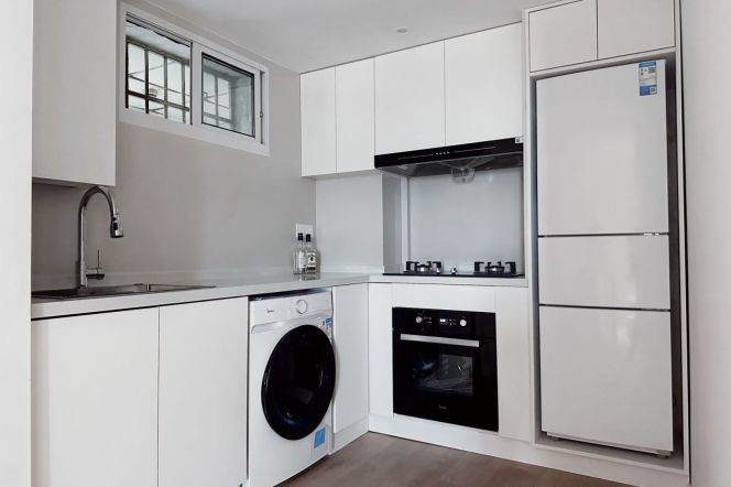 2 br modern Apt &floor heating &oven/jiaotong university 15K