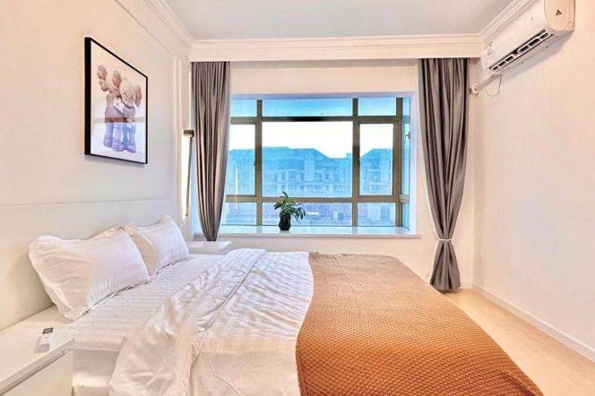 Duplex 2Brs & 2Btrs elevator Apt+central AC+oven@Zhongshan Park
